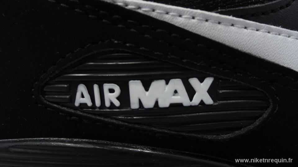 Noir Blanc Logo De Nike Air Max 90
